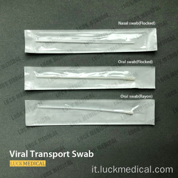 Kit di trasporto microbiologico VTM reagente di test Covid